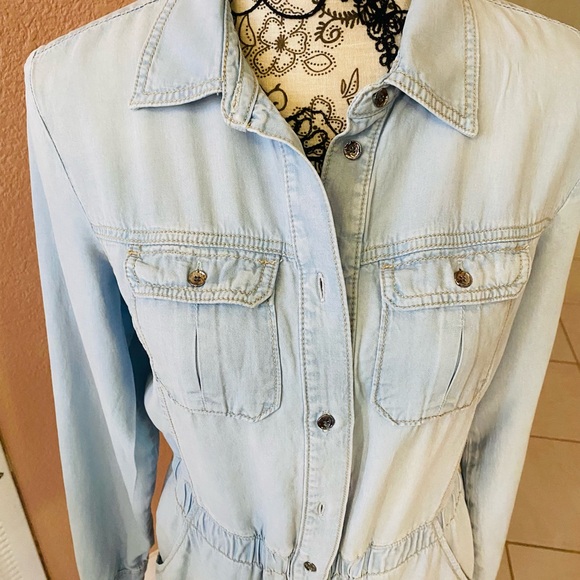 Guess Dresses & Skirts - Guess Light Blue Denim dress